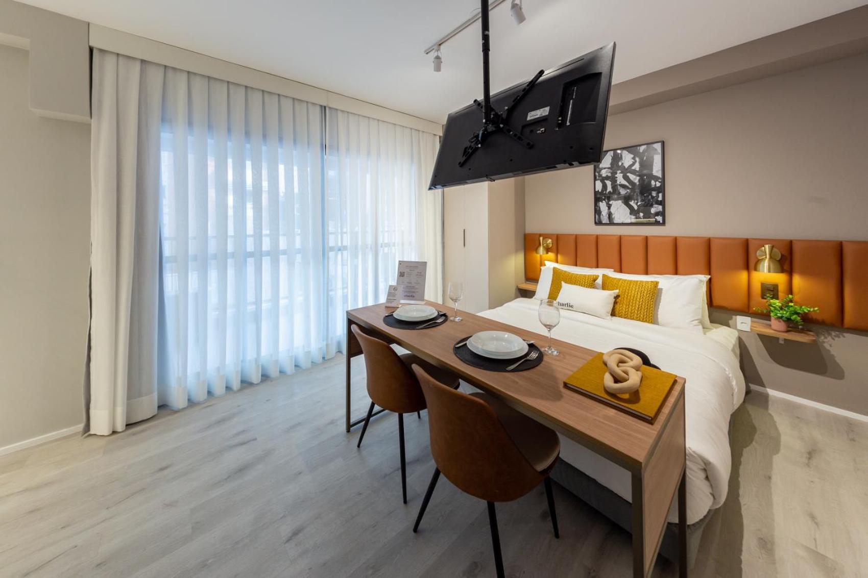 Charlie Contemporaneo Jardins Essential Apartamento