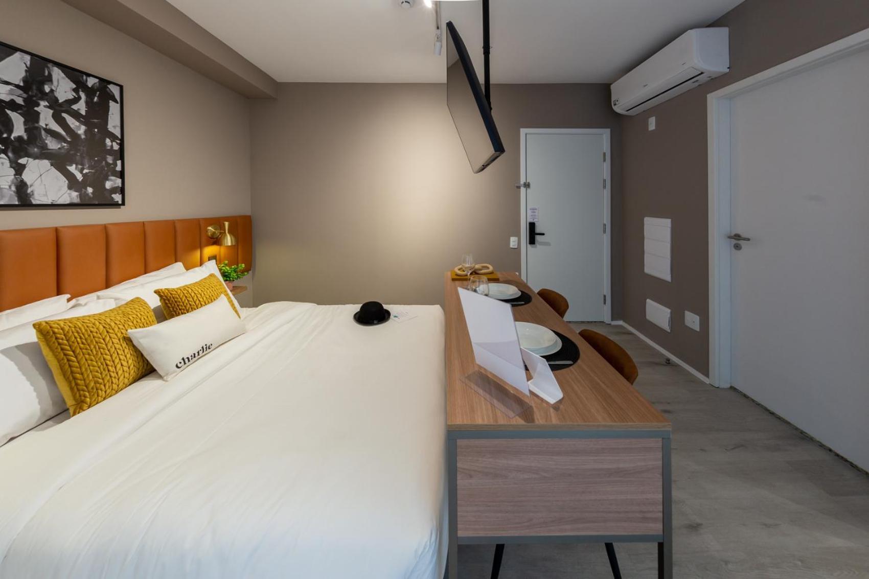 Apartamento Charlie Contemporaneo Jardins Essential São Paulo